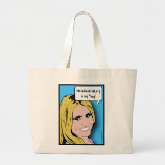 Bolsa Tote Grande Saco fêmea de Indiexhibit da banda desenhada