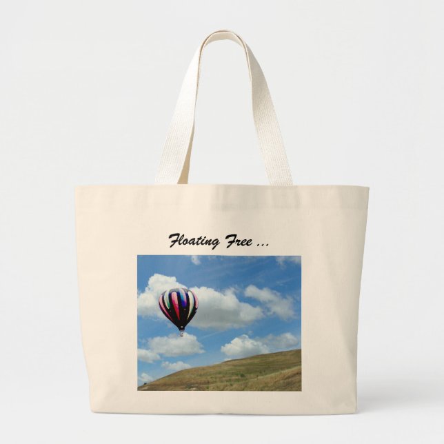 Bolsa Tote Grande Saco - Flutuante Livre ... (Frente)