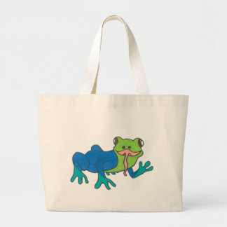 Bolsa Tote Grande Saco Frank the Frog