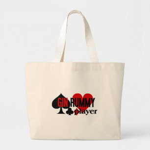 Bolsa Tote Grande Saco Gin Rummy Player
