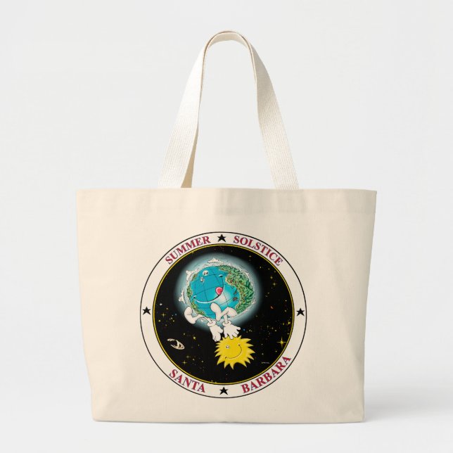 Bolsa Tote Grande Saco grande do solstício de verão (Frente)