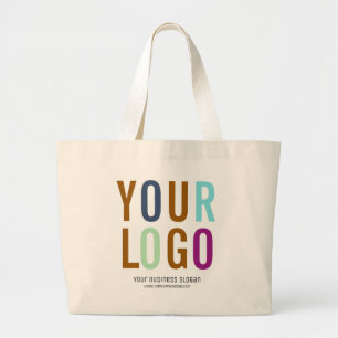 Bolsa Tote Grande Saco grande personalizado de algodão com logotipo