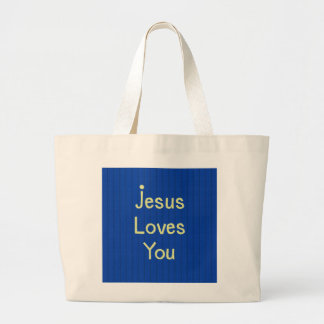 Bolsa Tote Grande Saco Jumbo Jesus Ama Você