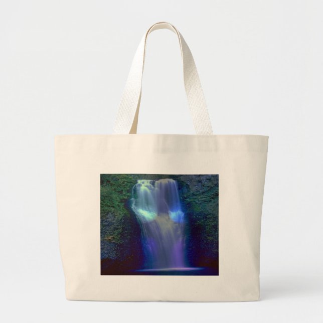 Bolsa Tote Grande Saco mágico da cachoeira (Frente)
