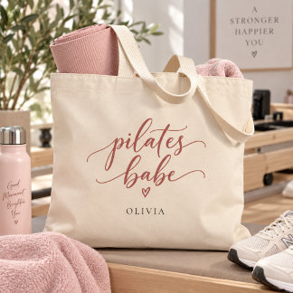 Bolsa Tote Grande Saco Personalizado de Pilates para Mulheres