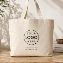 Saco Tote com Logotipo | Sacolas de Compras Marcad