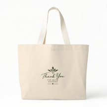 Saco Tote de Agradecimento Botânico – Presente Flo