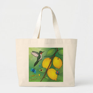 Bolsa Tote Grande Saco Tote - Limonada