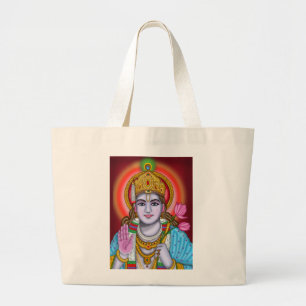 Bolsa Tote Grande Saco Tote Shree Krishna