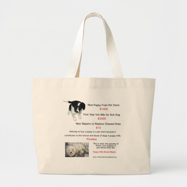 Bolsa Tote Grande Sacola (Frente)