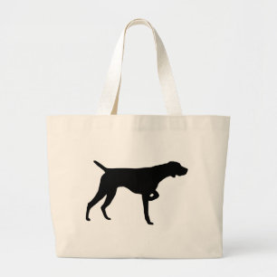 Bolsa Tote Grande Sacola alemão do ponteiro de cabelos curtos