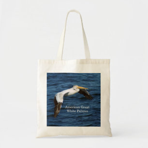 Bolsa Tote Grande sacola americana do pelicano branco