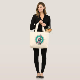Bolsa Tote Grande Sacola Ciara St James Logo