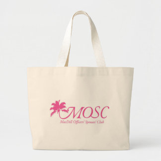Bolsa Tote Grande Sacola com logotipo cor-de-rosa