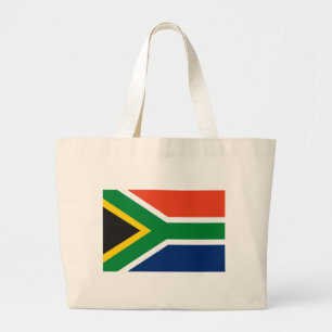 Bolsa Tote Grande Sacola da bandeira de África do Sul