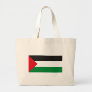 Bolsa Tote Grande Sacola da bandeira de Palestina
