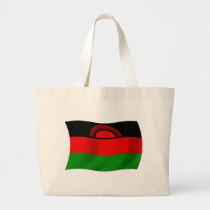 Bolsa Tote Grande Sacola da Bandeira do Malawi