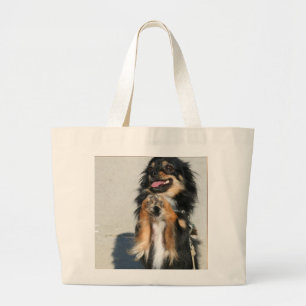 Bolsa Tote Grande Sacola da chihuahua