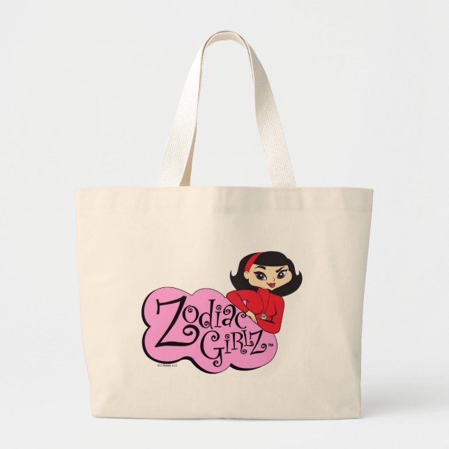 Bolsa Tote Grande Sacola da Escorpião (Frente)