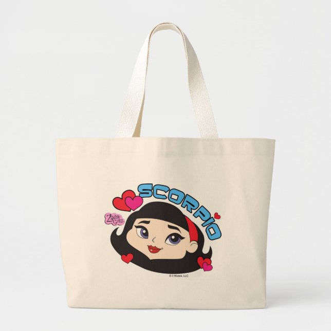 Bolsa Tote Grande Sacola da Escorpião (Frente)