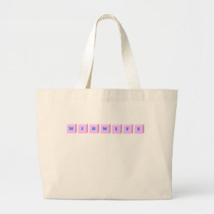 Bolsa Tote Grande Sacola da parteira