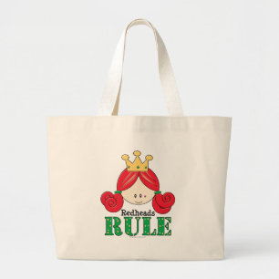 Bolsa Tote Grande Sacola da regra dos Redheads