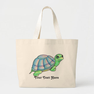 Bolsa Tote Grande Sacola da tartaruga