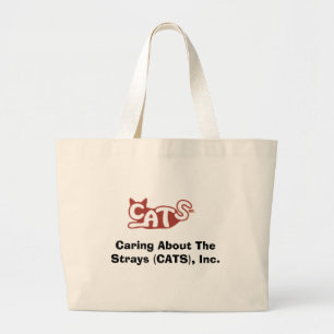 Bolsa Tote Grande Sacola das canvas dos GATOS