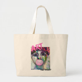 Bolsa Tote Grande sacola de arte