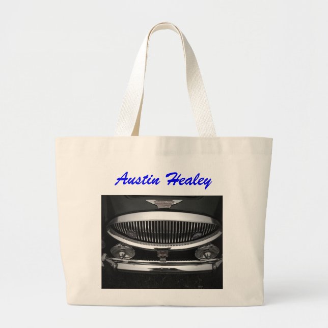 Bolsa Tote Grande Sacola de Austin Healey (Frente)
