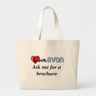 Bolsa Tote Grande Sacola de AVON do amor