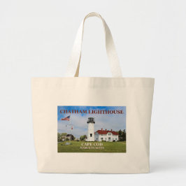 Bolsa Tote Grande Sacola de Cape Cod Massachusetts do farol de