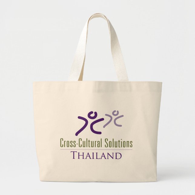 Bolsa Tote Grande Sacola de CCS Tailândia (Frente)