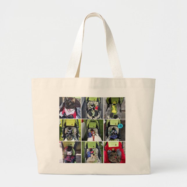 Bolsa Tote Grande Sacola de Freddie (Frente)