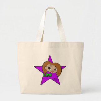 Bolsa Tote Grande Sacola de Leo