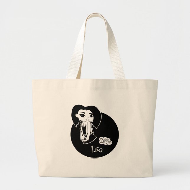 Bolsa Tote Grande Sacola de Leo (Frente)