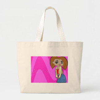 Bolsa Tote Grande Sacola de Leo