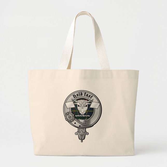 Bolsa Tote Grande Sacola de MacLeod do clã (Frente)