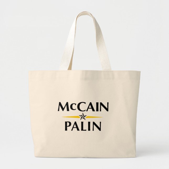 Bolsa Tote Grande Sacola de MCCAIN PALIN (Frente)