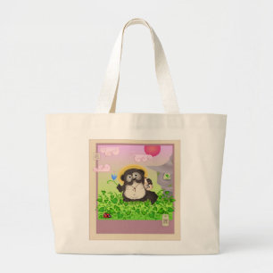 Bolsa Tote Grande Sacola de Tanuki