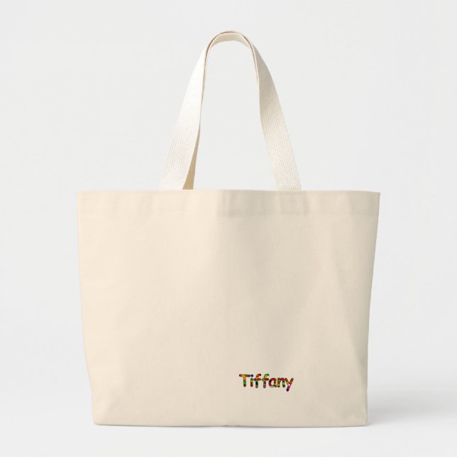 Bolsa Tote Grande Sacola de Tiffany (Frente)