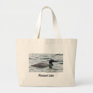 Bolsa Tote Grande Sacola desproporcionado do mergulhão-do-norte
