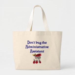 Bolsa Tote Grande Sacola do ajudante administrativo