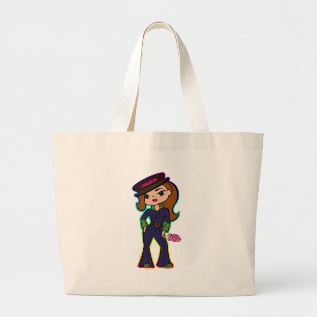 Bolsa Tote Grande Sacola do Aries (Frente)