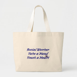 Bolsa Tote Grande Sacola do assistente social