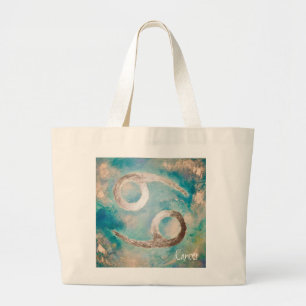 Bolsa Tote Grande Sacola do cancer