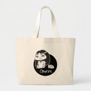Bolsa Tote Grande Sacola do cancer