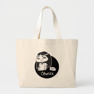 Bolsa Tote Grande Sacola do cancer