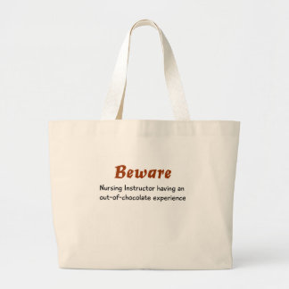 Bolsa Tote Grande Sacola do instrutor da enfermeira