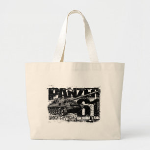 Bolsa Tote Grande Sacola do jumbo de Panzer 61